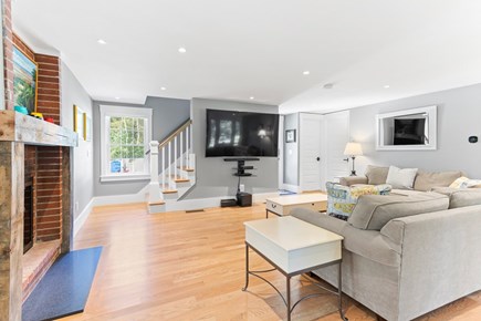 Brewster Cape Cod vacation rental - Spacious, updated living room.