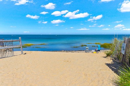 Brewster Cape Cod vacation rental - View of the beach at the end of Ellis Landing Road.