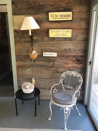 Dennis Cape Cod vacation rental - Back Porch