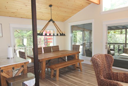 Truro Cape Cod vacation rental - Dining Area