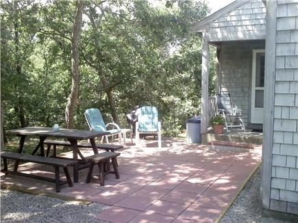 North Eastham Cape Cod vacation rental - Back Patio