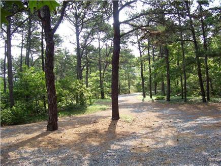 North Eastham Cape Cod vacation rental - Driveway looking towards street