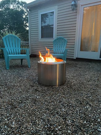 West Yarmouth Cape Cod vacation rental - Outdoor Patio w/Solo Stove