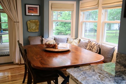 Eastham (National Seashore) Cape Cod vacation rental - A handmade table, with seating for 8