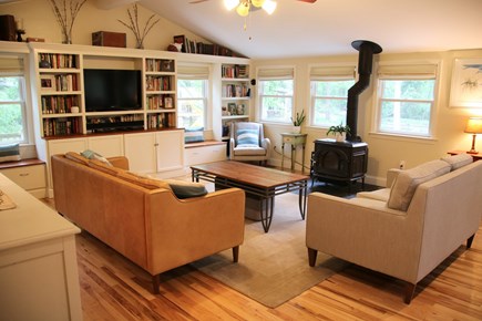 Eastham (National Seashore) Cape Cod vacation rental - Updated living room with new seating