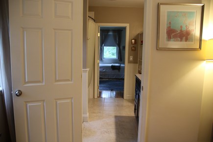 Eastham (National Seashore) Cape Cod vacation rental - The two downstairs bedrooms are connected by the full bath