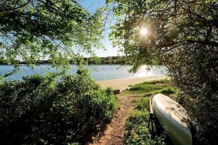 Dennis Cape Cod vacation rental - Access path to Kelly's Pond