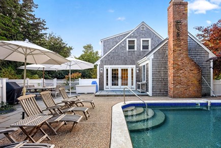 East Orleans Cape Cod vacation rental - Side View/Pool
