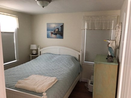 Chatham Cape Cod vacation rental - Master bedroom queen bed/window air conditioner