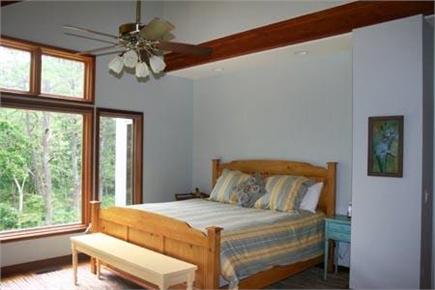 Wellfleet Cape Cod vacation rental - Master bedroom main floor with own bath