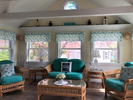 South Yarmouth Cape Cod vacation rental - Enjoy relaxing in the beautiful new three-season sunporch!