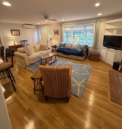 Brewster Cape Cod vacation rental - Open concept living room