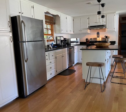 Dennis  Cape Cod vacation rental - Remodeled kitchen with stainless appliances and Keurig coffee