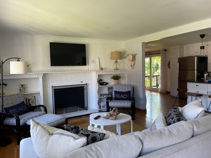 Dennis  Cape Cod vacation rental - Great room with flat screen TV
