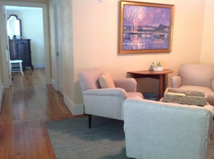 Cotuit Cape Cod vacation rental - The back bedroom, bath and morning roomcan be a suite:).
