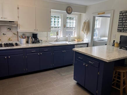 Cotuit Cape Cod vacation rental - The kitchen is large and well equipped.