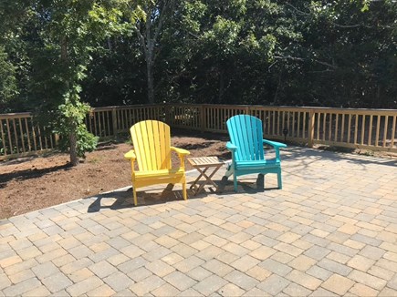 North Eastham Cape Cod vacation rental - New patio with fenced in private backyard