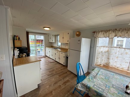 West dennis Cape Cod vacation rental - Sunny kitchen with new appliance