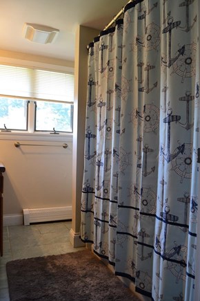 East Falmouth Cape Cod vacation rental - Upstairs bathroom; Tub & shower