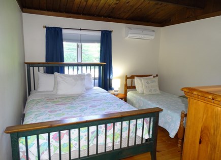 East Falmouth Cape Cod vacation rental - Bedroom upstairs with full and twin bed