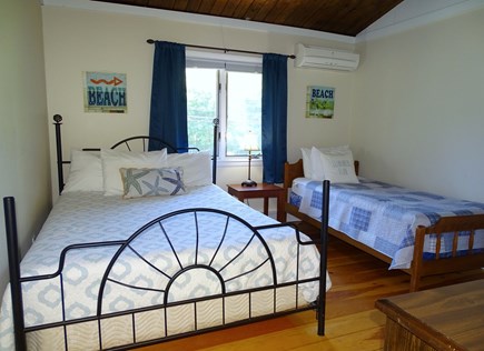 East Falmouth Cape Cod vacation rental - Second bedroom with full and twin bed