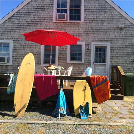 Eastham North part of the town Cape Cod vacation rental - Deck Hang out after the beach.