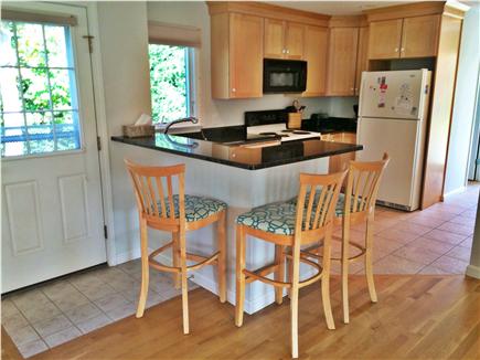 eastham Cape Cod vacation rental - Coffee anyone! Black Granite eat at counter.