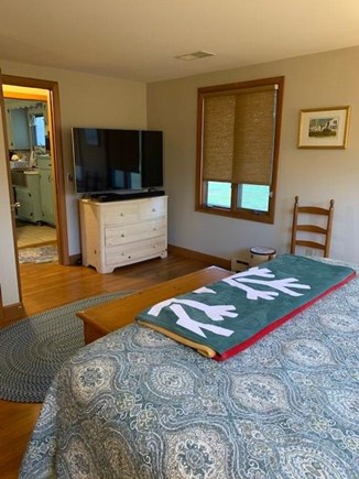 Harwich Port Cape Cod vacation rental - Master offers large Samsung QLED Smart TV and BluRay