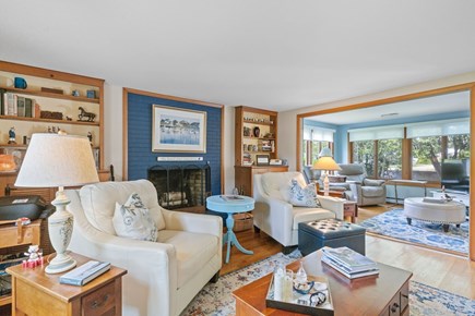 Harwich Port Cape Cod vacation rental - This sunken seating area offers a peaceful retreat for reading