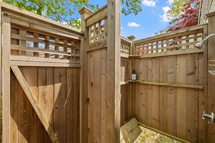 Harwich Port Cape Cod vacation rental - Simple luxury after the beach in the private outdoor shower
