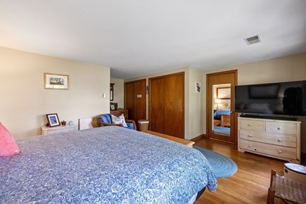 Harwich Port Cape Cod vacation rental - This bedroom includes a large dresser and TV