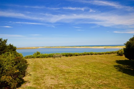 East Orleans Cape Cod vacation rental - Panoramic View from Back yard