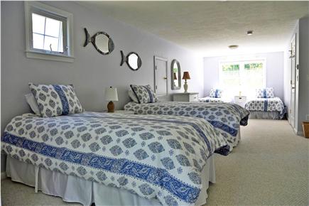 N. Falmouth Old Silver Beach Cape Cod vacation rental - 2nd Floor Lavender Room - 4 twin beds