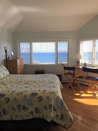 East Orleans Nauset Heights Cape Cod vacation rental - Primary bedroom with king bed upstairs