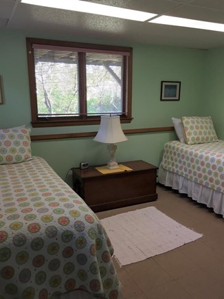 East Orleans Nauset Heights Cape Cod vacation rental - Lower level bedroom with 2 twin beds