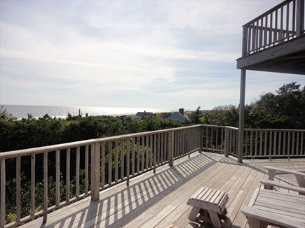 East Orleans Nauset Heights Cape Cod vacation rental - Decks over looking the Atlantic Ocean