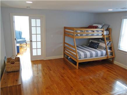Harwich Port Cape Cod vacation rental - Bunks bed room with flatscreen TV
