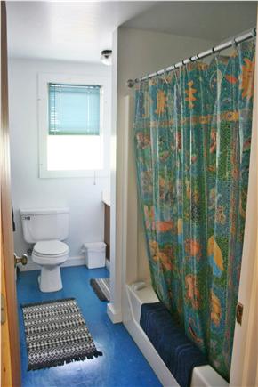 Provincetown Cape Cod vacation rental - 2nd floor full bath w/fiberglass tub/shower