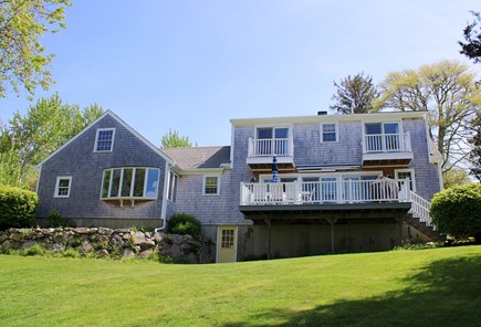 Barnstable Cape Cod vacation rental - Expansive, sun filled back yard overlooking the marsh