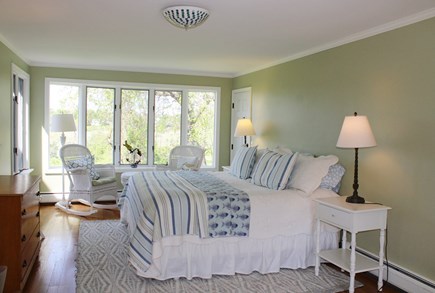 Barnstable Cape Cod vacation rental - Main floor king master bedroom with beautiful marsh views