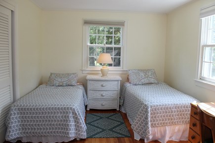 Barnstable Cape Cod vacation rental - Twin bedroom on main floor, with desk and games