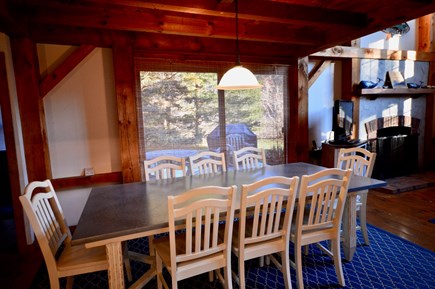 Orleans Cape Cod vacation rental - Indoor dining - seating for 8 adjacent to kitchen and deck