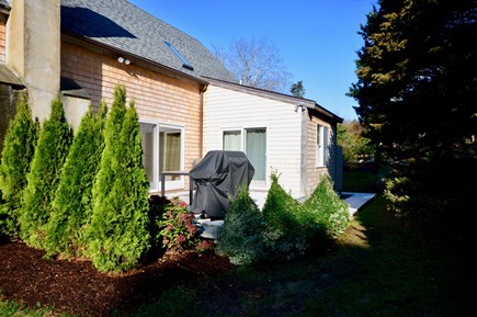 Orleans Cape Cod vacation rental - Private deck with open-air dining place & gas grill