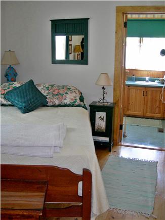 S. Chatham Cape Cod vacation rental - First floor queen bedroom and bath