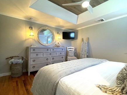 Harwich Cape Cod vacation rental - Relaxing Master Bedroom with flat screen Television