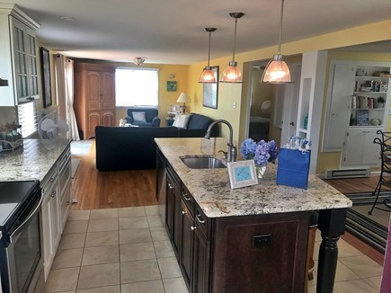 Falmouth Cape Cod vacation rental - Kitchen from side entrance