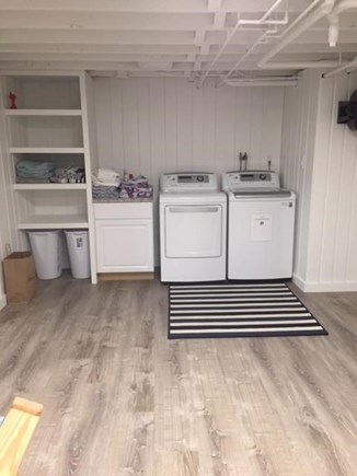 Falmouth Cape Cod vacation rental - Laundry in newly finished basement