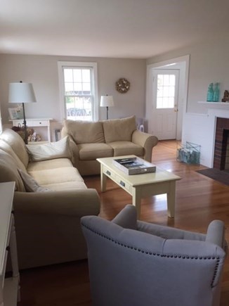 Falmouth Cape Cod vacation rental - Living Room with new furniture 05/2018