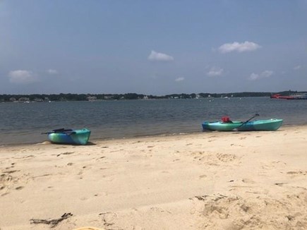 Mashpee Neck Cape Cod vacation rental - Kayak to the Spit, a private beach