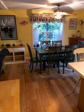 Mashpee Neck Cape Cod vacation rental - Dining area off kitchen